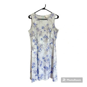 Vintage 90s Y2K Dress Sz M Baby Spice Girls Style Shiny Satin Icy Lilac Silver